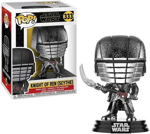 Funko The Rise of Skywalker POP! Star Wars Knight of Ren Vinyl Figure #333 [Scythe, Hematite Chrome]