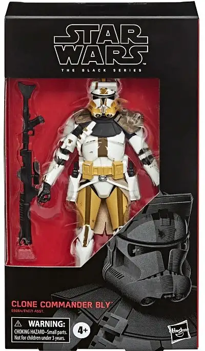 Star Wars Clone Wars Black Series Clone Commander Bly Action Figure