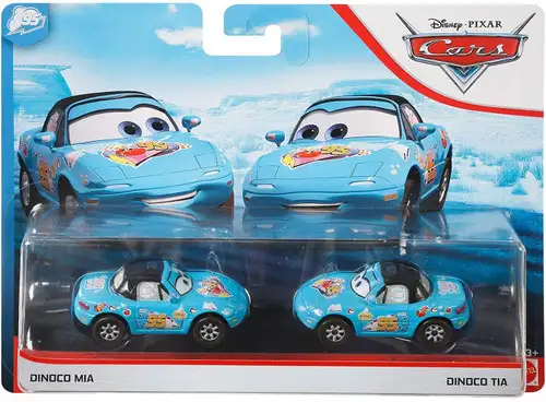 Disney / Pixar Cars Cars 3 Dinoco Daydream Dinoco Mia & Dinoco Tia Diecast Car