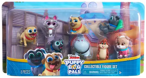 Disney Junior Puppy Dog Pals Figure 8-Pack