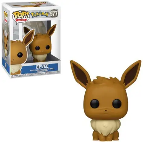 Funko Pokemon POP! Games Eevee Vinyl Figure #577 [Sitting]