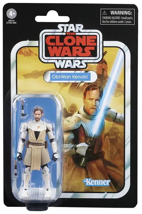 Star Wars Clone Wars 2020 Vintage Collection Wave 3 Obi Wan Kenobi Action Figure