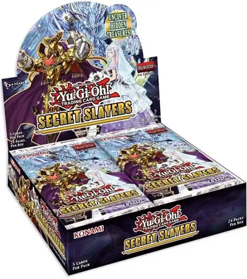 YuGiOh Secret Slayers Booster Box [24 Packs]