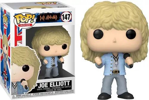 Funko Def Leppard POP! Rocks Joe Elliott Vinyl Figure #147