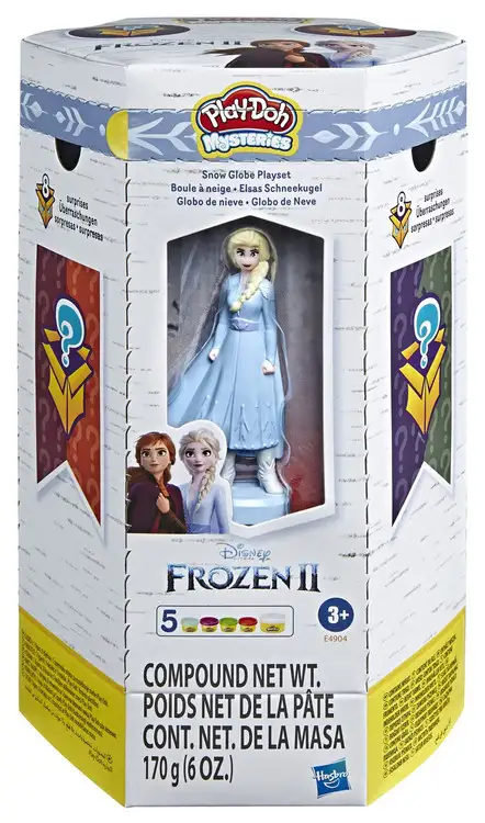 Frozen 2 Play-Doh Mysteries Snow Globe Playset