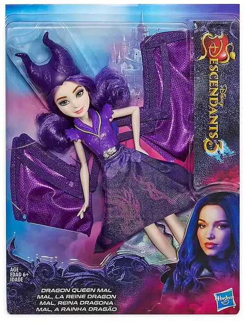 Disney Descendants 3 Dragon Queen Mal 11-Inch Doll