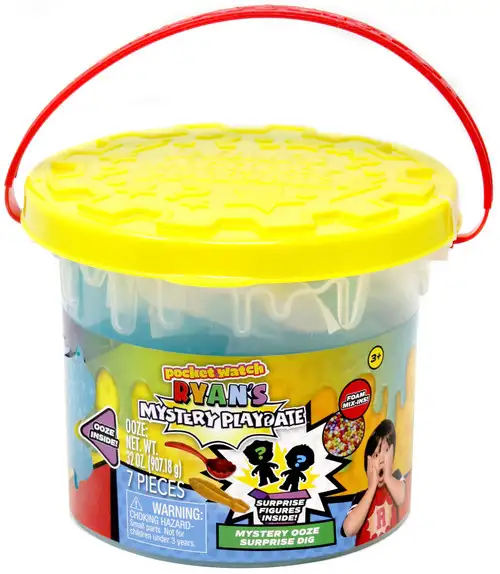 Pocket Watch Ryan's World Mystery Playdate Mystery Ooze Surprise Dig