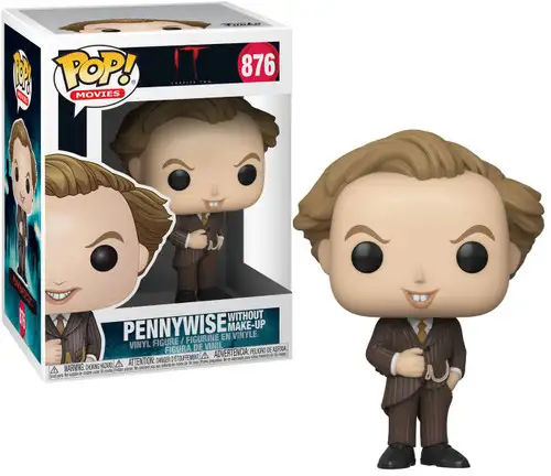 Funko IT Chapter 2 POP! Movies Pennywise Vinyl Figure #876 [Without Makeup]
