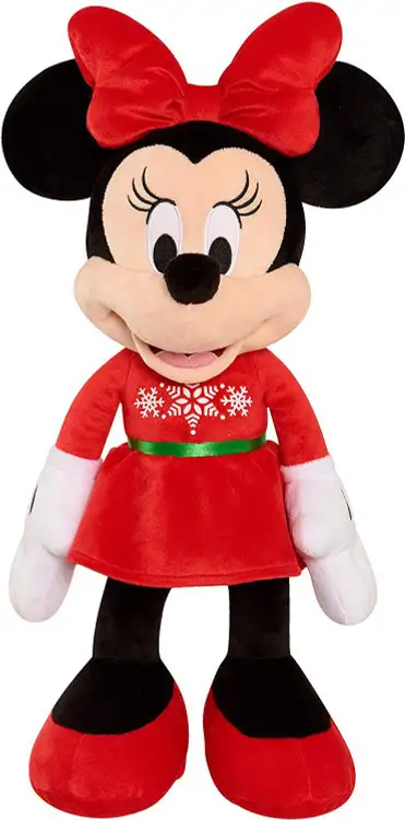 Disney 2019 Holiday Minnie Mouse Exclusive 22-Inch Plush [Red Dress, Green Belt]