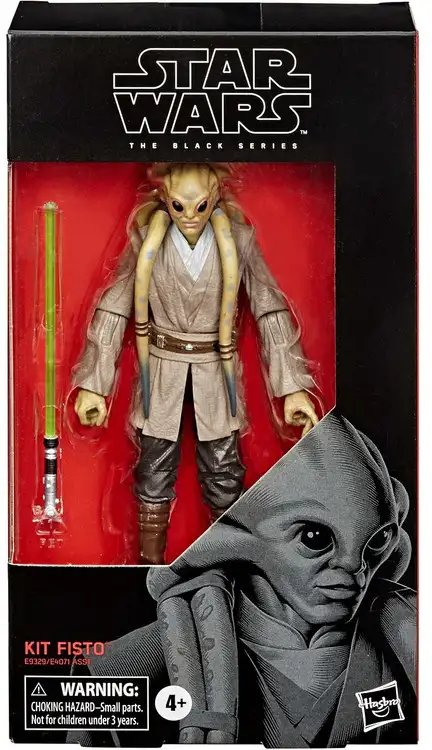 Star Wars Attack of the Clones Black Series Wave 4 Kit Fisto Action Figure