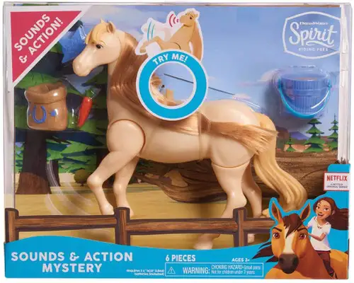 Spirit Riding Free Collector Series Sounds & Action Mystery 7-Inch Figure