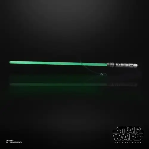 Star Wars The Rise of Skywalker Black Series Kit Fisto Force FX Electronic Lightsaber
