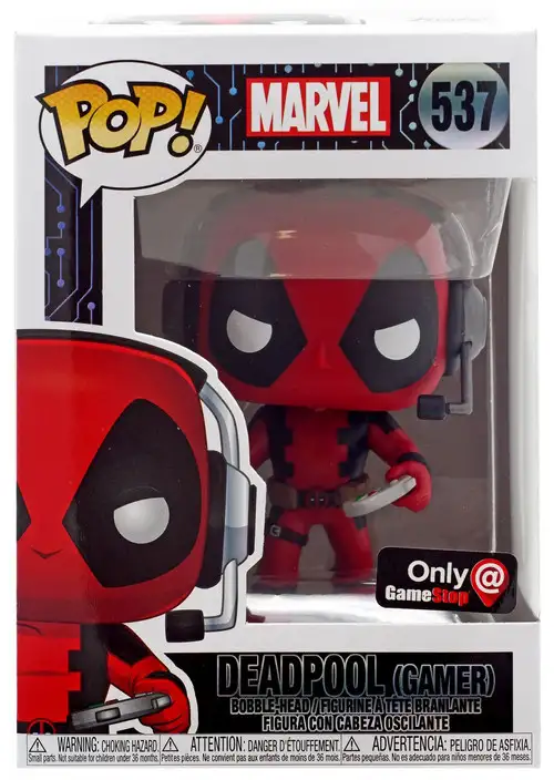 Funko POP! Marvel Deadpool Exclusive Vinyl Bobble Head #537 [Gamer]