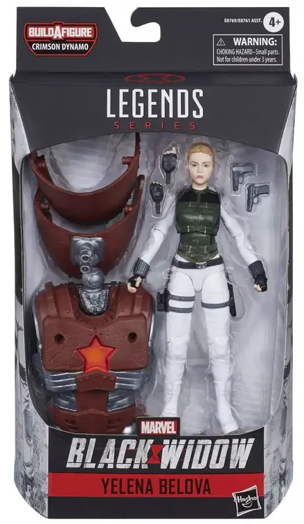 Black Widow Marvel Legends Crimson Dynamo Series Yelena Bolova Action Figure