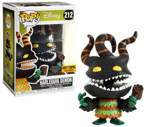 Funko Nightmare Before Christmas POP! Disney Harlequin Demon Exclusive Vinyl Figure #212 [Diamond Collection]