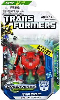 Transformers Prime Cyberverse Mirage Legion Action Figure