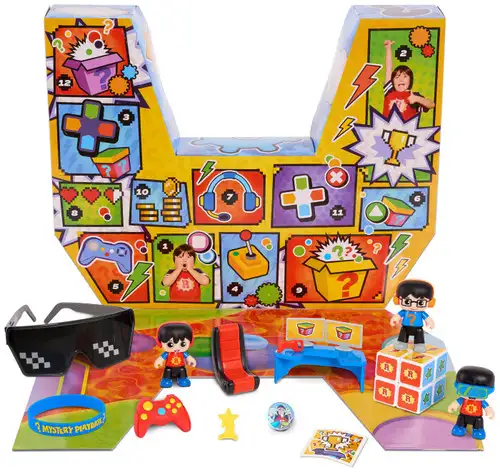 Pocket Watch Ryan's World Mystery Playdate Gamer Mystery Countdown Advent Calendar