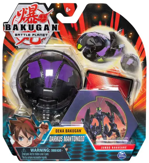 Bakugan Battle Planet Deka Darkus Mantonoid Figure [Jumbo Bakucore]