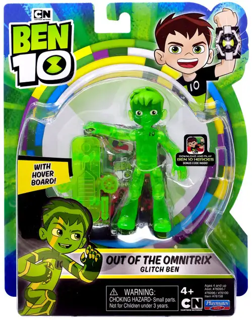 Ben 10 Out of the Omnitrix Glitch Ben Action Figure
