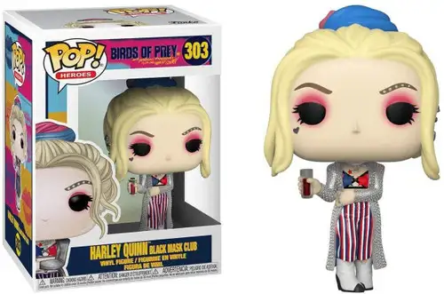 Funko DC Birds of Prey POP! Heroes Harley Quinn Vinyl Figure #303 [Black Mask Club]