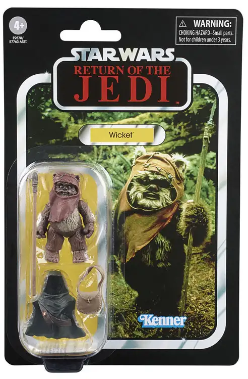 Star Wars Return of the Jedi 2020 Vintage Collection Wave 3 Wicket Action Figure