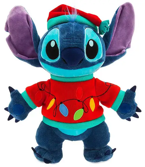 Disney Lilo & Stitch 2019 Holiday Stitch Exclusive 15-Inch Light-Up Medium Plush