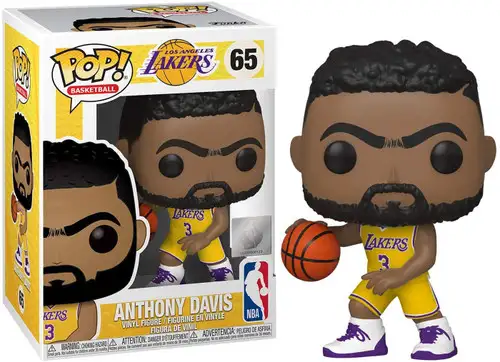 Funko NBA Los Angeles Lakers POP! Basketball Anthony Davis Vinyl Figure #65