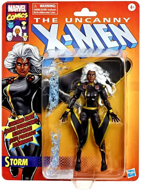 The Uncanny X-Men Marvel Legends Retro Series Storm Action Figure [Black Costume]