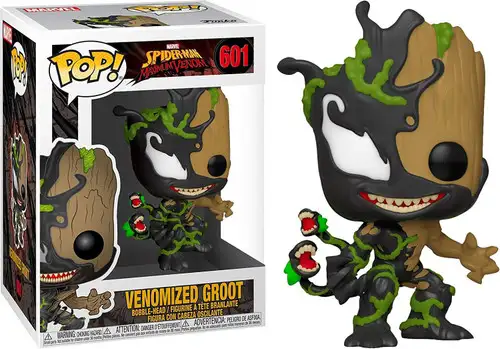 Funko POP! Marvel Venomized Groot Vinyl Figure #601 [Half Brown, Half Black]