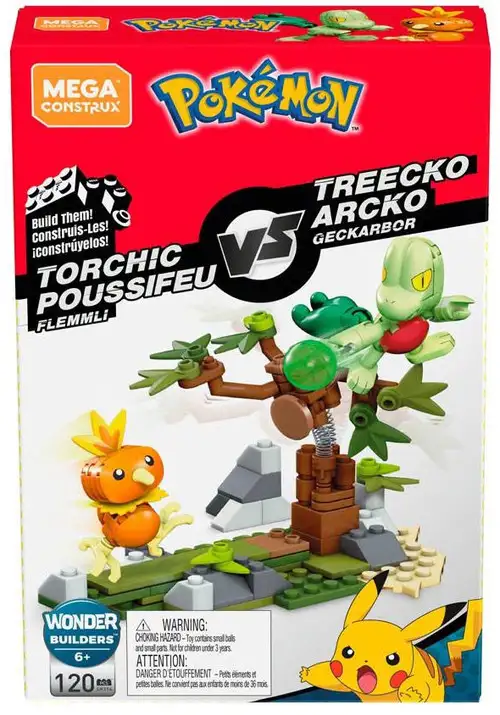 Pokemon Torchic vs. Treecko Set