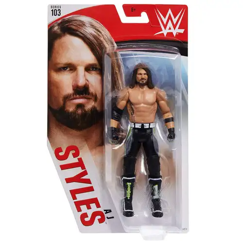 WWE Wrestling Series 103 AJ Styles Action Figure