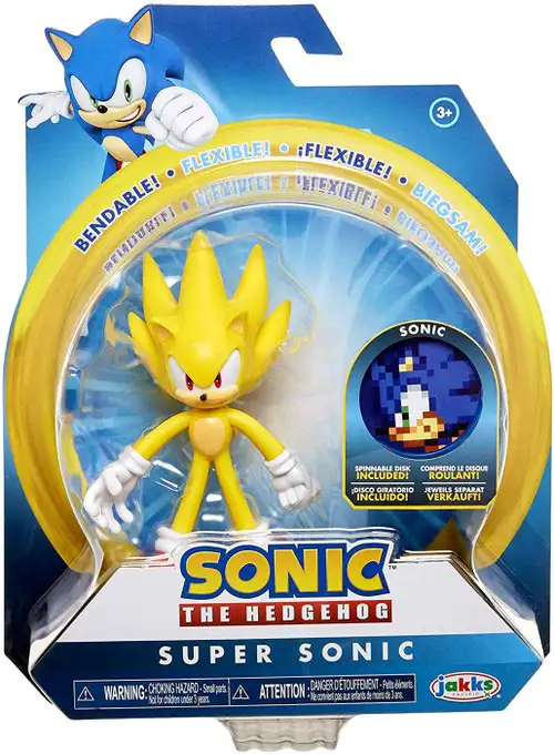 Sonic The Hedgehog 2020 Series 2 Super Sonic Action Figure [Modern]