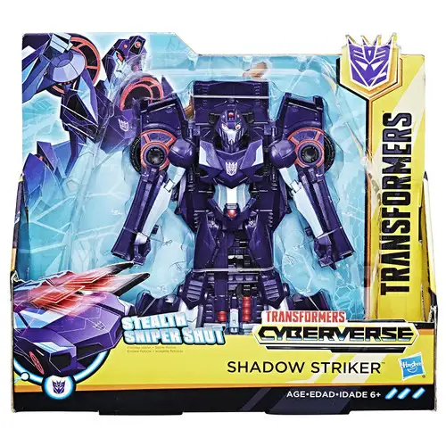 Transformers Cyberverse Shadow Striker Ultra Action Figure [Stealth Sniper Shot]