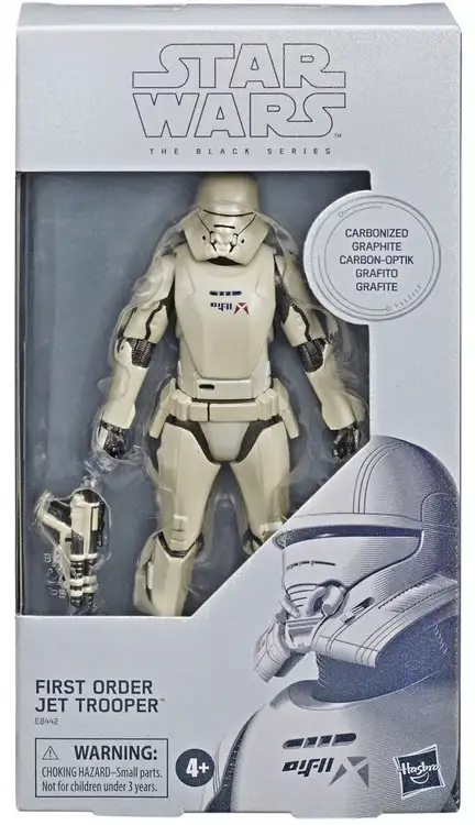 Star Wars The Rise of Skywalker Black Series First Order Jet Trooper Exclusive Action Figure [Carbonized Graphite, Metallic]