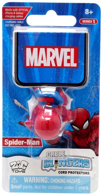 Marvel Cable Clingers Spider-Man Cord Protector