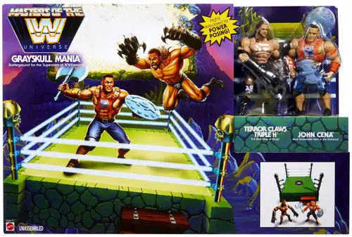 WWE Wrestling Masters of the WWE Universe Grayskull Mania Playset