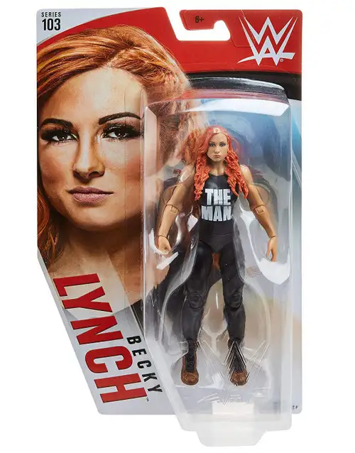WWE Wrestling Series 103 Becky Lynch Action Figure [Black "The Man" Shirt]