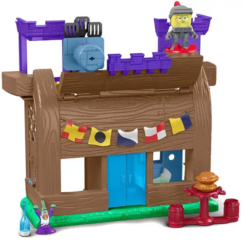 Fisher Price Spongebob Squarepants Imaginext Krusty Krab Kastle Exclusive Set [2019]