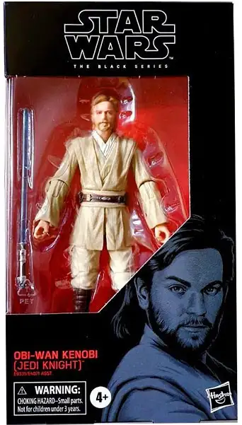 Star Wars Attack of the Clones Black Series Wave 4 Obi-Wan Kenobi Action Figure [Jedi Knight]