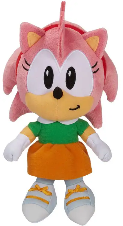 Sonic The Hedgehog Amy 7-Inch Plush [2020 Version]