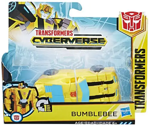 Transformers Cyberverse 1 Step Changer Bumblebee 4.25" Action Figure [2018]