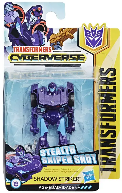 Transformers Cyberverse Shadow Striker Scout Action Figure