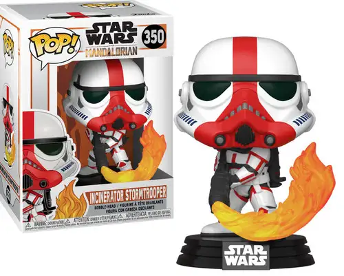 Funko The Mandalorian POP! Star Wars Incinerator Stormtrooper Vinyl Figure #350