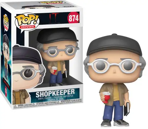 Funko IT Chapter 2 POP! Movies Shopkeeper Vinyl Figure #874 [Stephen King]