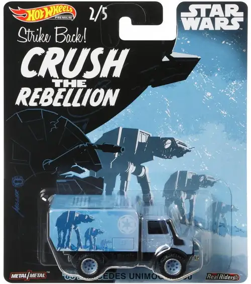Hot Wheels Star Wars '88 Mercedes Unimog U1300 Diecast Car [Crush the Rebellion]