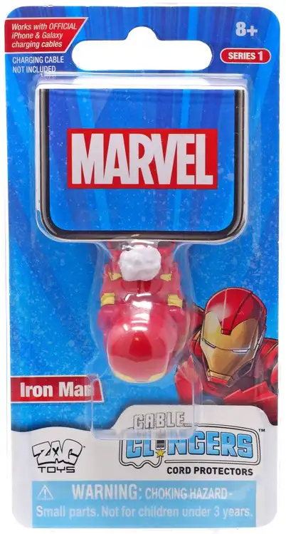Marvel Cable Clingers Iron Man Cord Protector