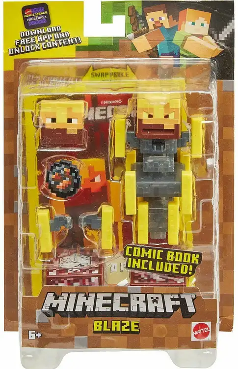 Minecraft Comic Maker Blaze Action Figure
