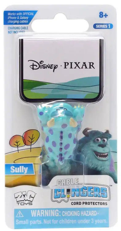 Disney / Pixar Monsters Inc Cable Clingers Sulley Cord Protector