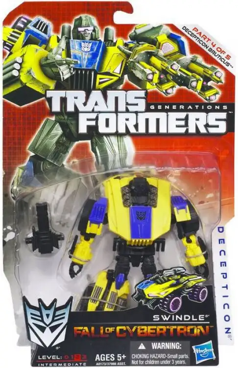 Transformers Generations Fall of Cybertron Swindle Deluxe Action Figure