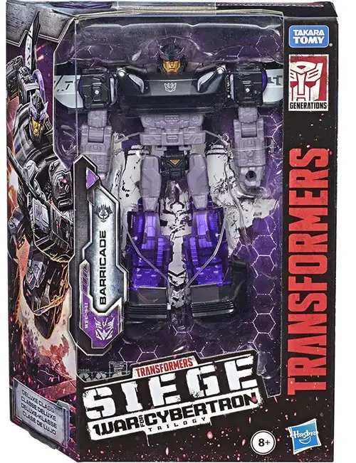 Transformers Generations Siege: War for Cybertron Barricade Deluxe Action Figure WFC-S41